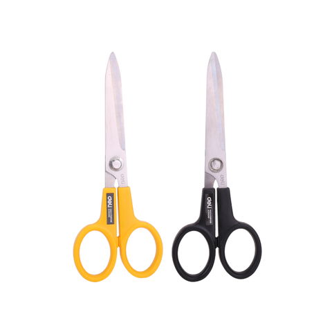 Tijera Deli Thicker Blade Mango Plástico 20cm (6014)