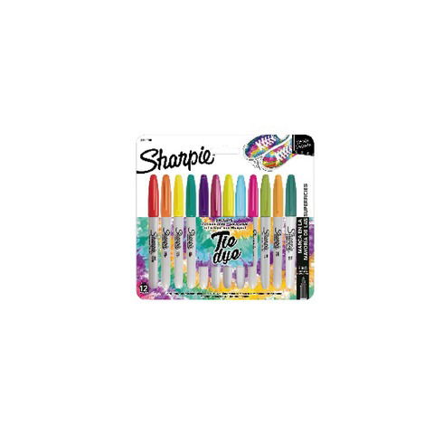 Marcador Sharpie Set x12 Fino Tie Dye