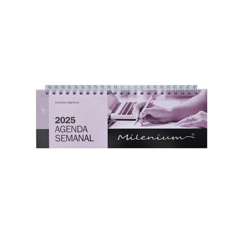 Calendario 2025 Milenium Esp. 11x32 cm Semanal (CA60)