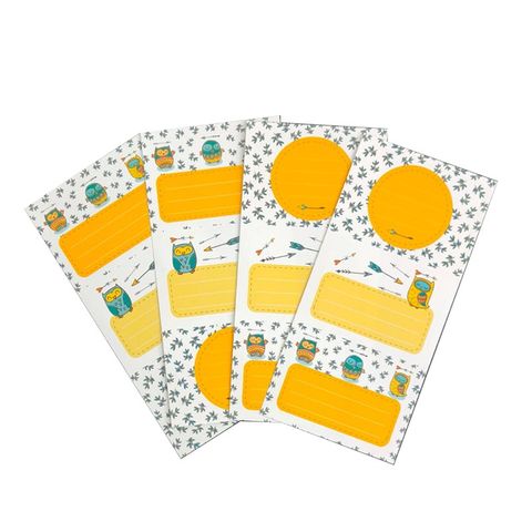 Etiquetas Onix Buhos x12