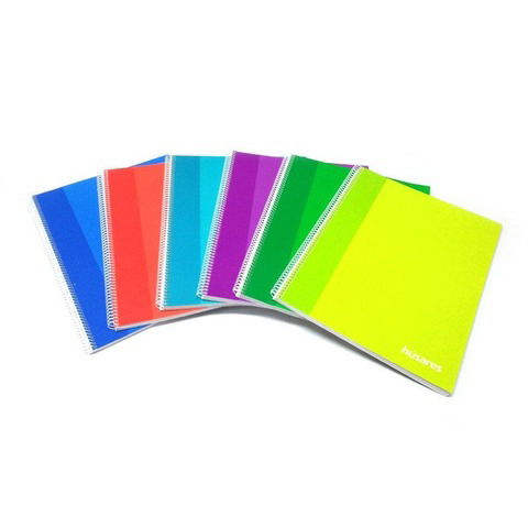 Cuaderno Universitario Husares Trendy Color Tapa Flex. 80 Hojas Lisas