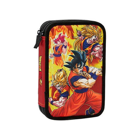 Cartuchera 2 Pisos Tela Mooving Dragon Ball 