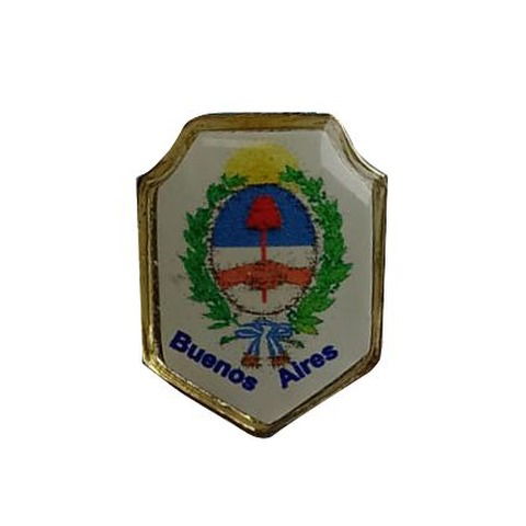 Escarapela Pin Escudo Buenos Aires