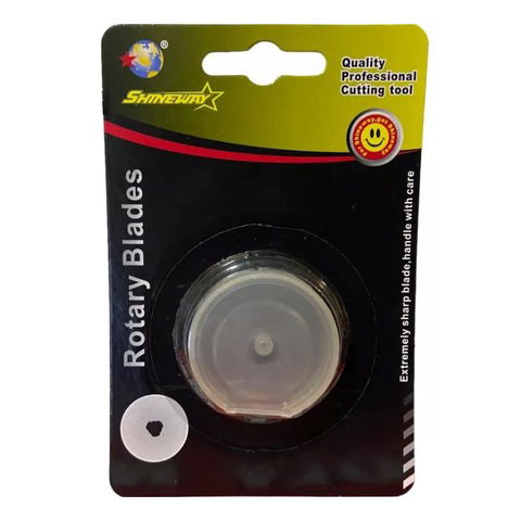 Repuesto Trincheta Rotativa Shineway x3. Corte recto 45mm (SX-45TY-3A)