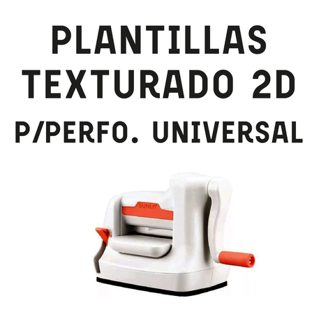 Plantillas Texturado 2D para Perforadora Ibi