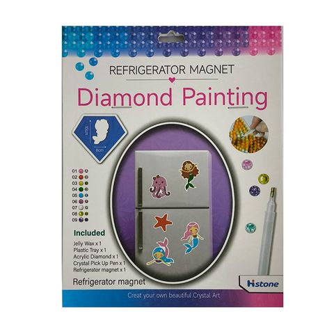 Stickers Magnético Diamond Painting ASB 10x8cm x5U 
