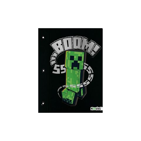 Carpeta Nº3 dos tapas Mooving Minecraft 