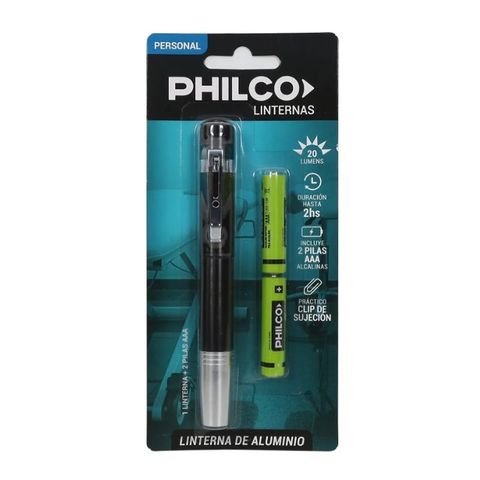 Linterna Philco Personal (20 Lumenes) C/2 Pilas (PEN21P)