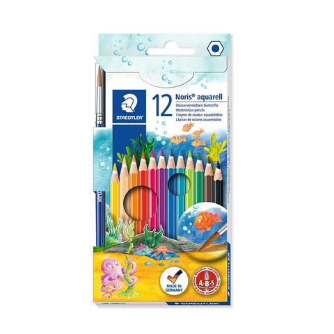 Lápiz Staedtler Acuarelable Noris x12