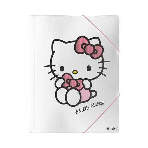 Carpeta Oficio con Elástico Mooving Hello Kitty 