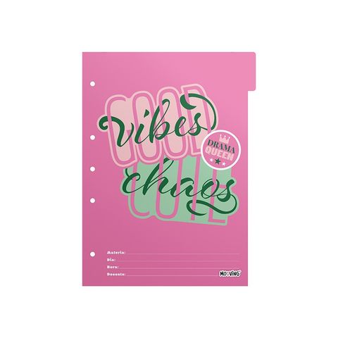 Separadores A4 Mooving Pink 