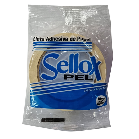 Cinta Adh. Papel Sellox 18mmx40mts