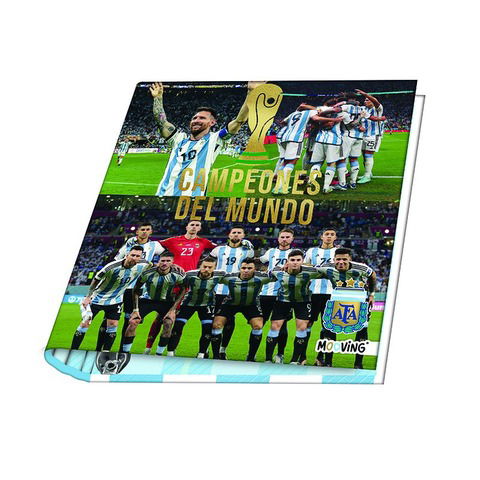 Carpeta Nº3 3x40 Mooving AFA Edic. Esp. Camp. del Mundo - Plantel