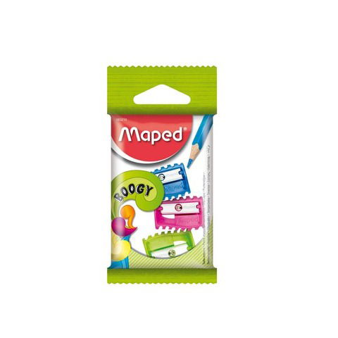 Sacapuntas Maped Plástico Boogy Set x3