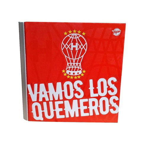 Carpeta Nº3 3x40 PPR Huracan Vamos los Quemeros