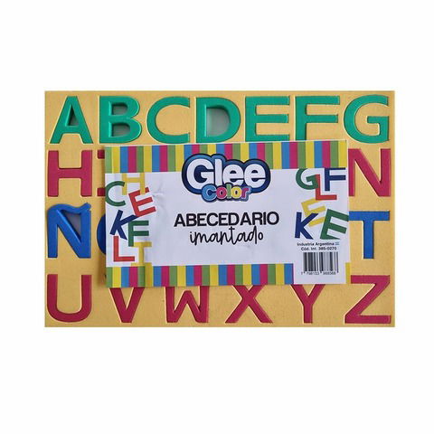 Goma Eva Set Glee Imantado Abecedario x27 Piezas (385-0270)