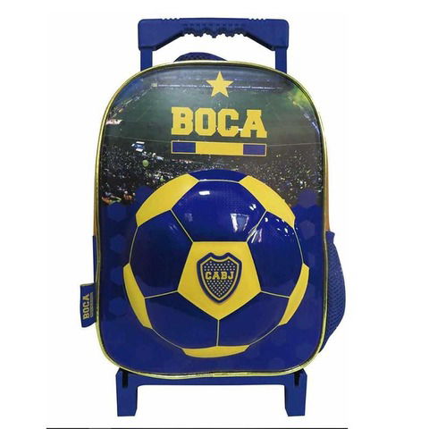 Mochila Carro Cresko Lic. Boca Jrs. (12