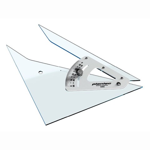 Escuadra de ángulo variable Plantec 3202 - 30cm. (13202)