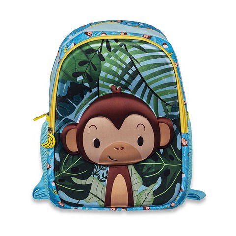 Mochila Talbot Chica 3D 40x30x13cm Monito (5586)