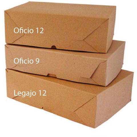 Cajas de Archivo de carton Legajo 12