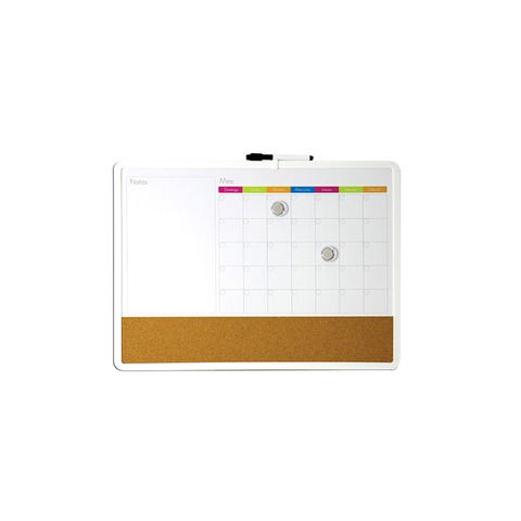 Pizarra Magnetica Olami Planner Combinada 43x58