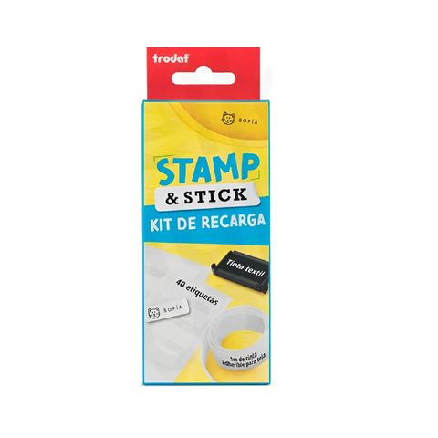 Kit de Repuesto 4911 Stamp n’ Stick para sellar ropa