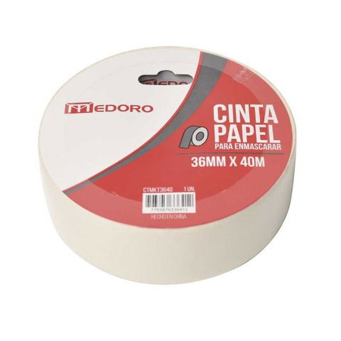 Cinta Adh. Papel Medoro 36mmx40mts