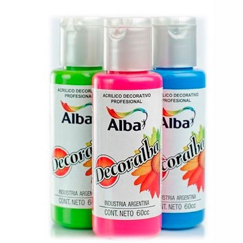 Acrilico Decorativo Alba Decoralba  60ml Común