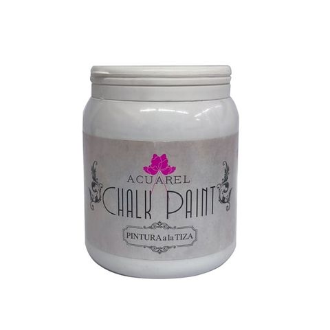 Pintura a la Tiza Acuarel 1000gr Blanco Titanio