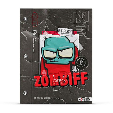 Carpeta Nº3 dos tapas Mooving Ultra Zombies 