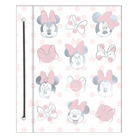 Carpeta N°3 dos tapas Mooving Minnie Mouse 6 Minnie + 6 Moños