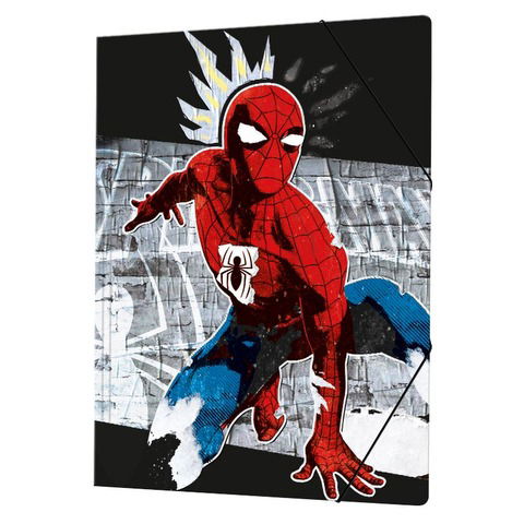 Carpeta Oficio con Elástico Mooving Spiderman 