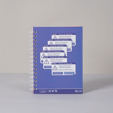 Cuaderno Fera A5 Espiralado T/D Rayado Windows