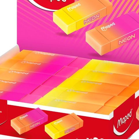 Goma de Borrar Lápiz Maped Neón (121901)