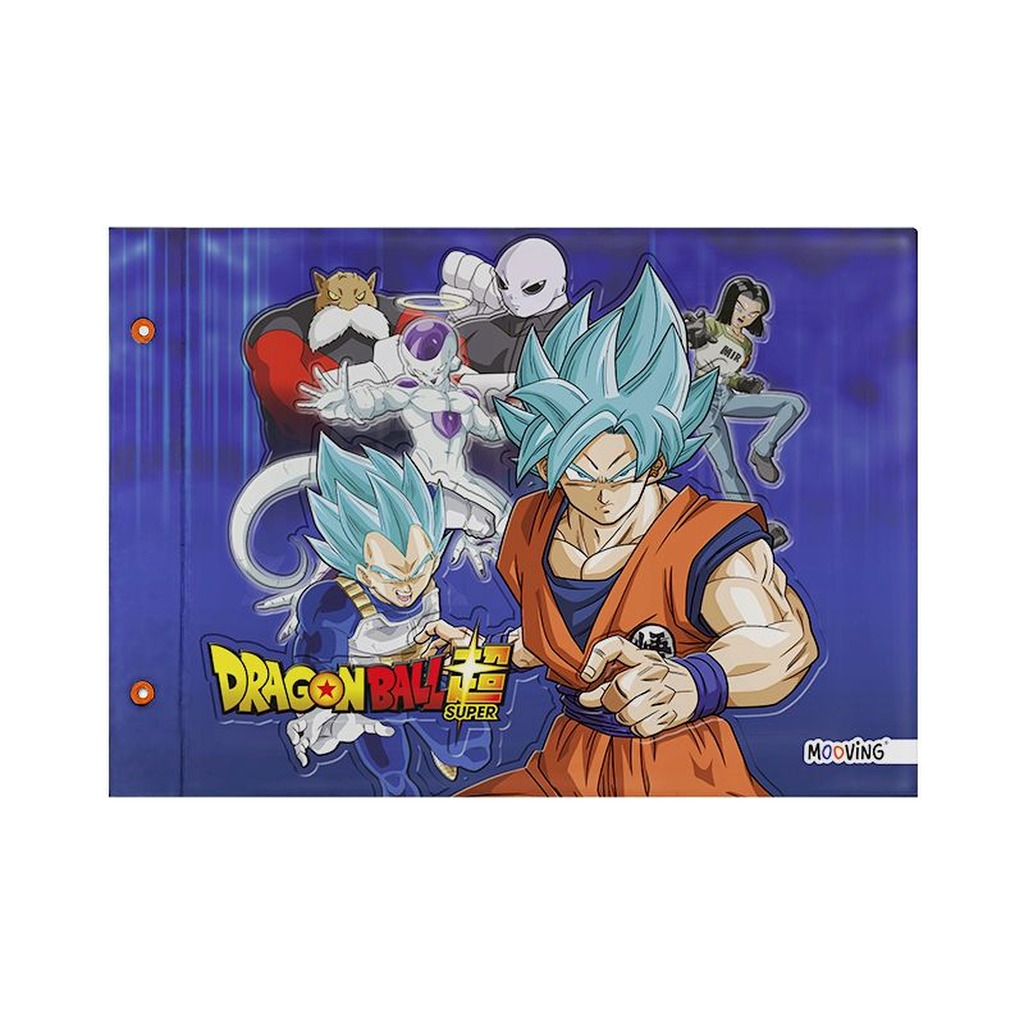 Carpeta N°5 Mooving Dragon Ball "Fondo azul" - Batik - Librería & Papelería