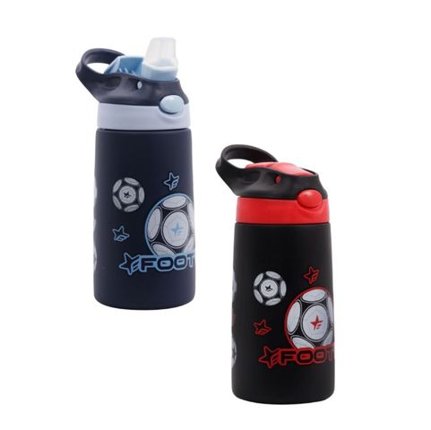 Botella Reutilizable Footy Termica Acero 400ML C/Pico Sorbete Pelota (BOTERM174)