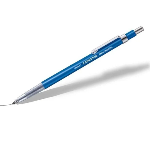 Portaminas 2mm Staedtler 780 Azul Grip Metal