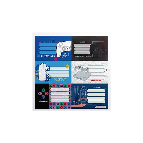 Etiquetas Mooving Playstation 