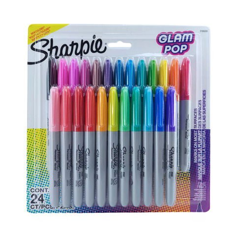 Marcador Sharpie Set x24 Fino 