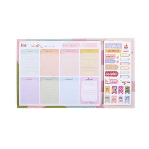 Planner Org. Ibi Craft Spirit 52Hj C/Stickers (115200)