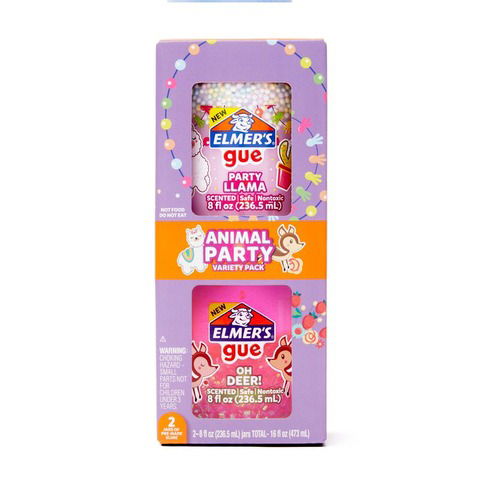 Slime Elmers X2 BABY ANIMAL PARTY 236ml C/Aroma 