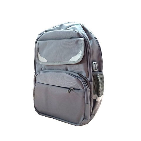 Mochila Kiburi Lisa 41x29cm (K2297) Gris Medio