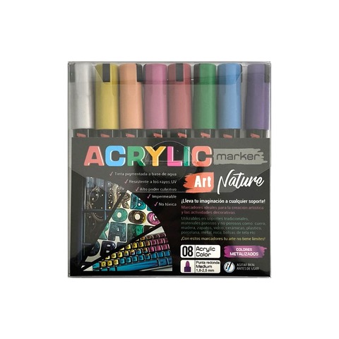 Marcador Art Nature Acrilico 