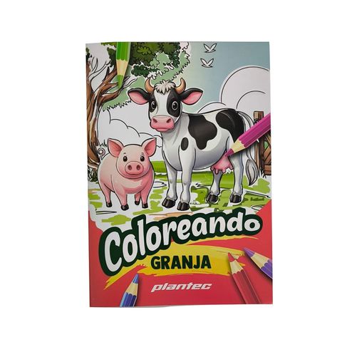 Libro para Colorear P/Niños Plantec 