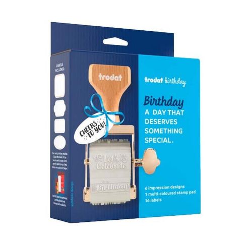 Sello Set Trodat Stamp Kit Birthday (211716)