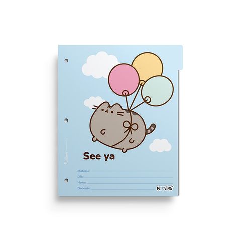 Separadores N°3 x6 Mooving Pusheen 