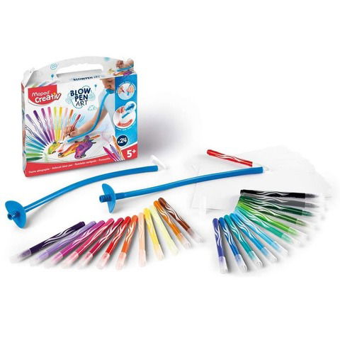 Marcador Maped Blow Pen Art Basic Creative x24 (Estuche) 846712