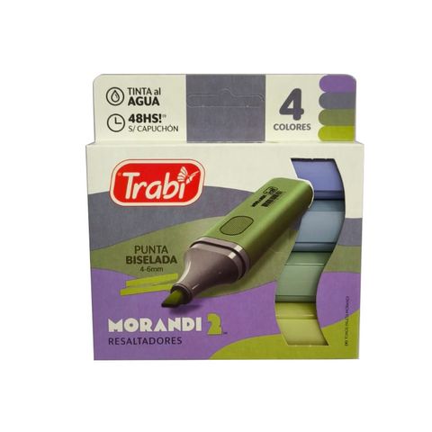  Resaltador Trabi Chato x4 Morandi 2 (Frios)