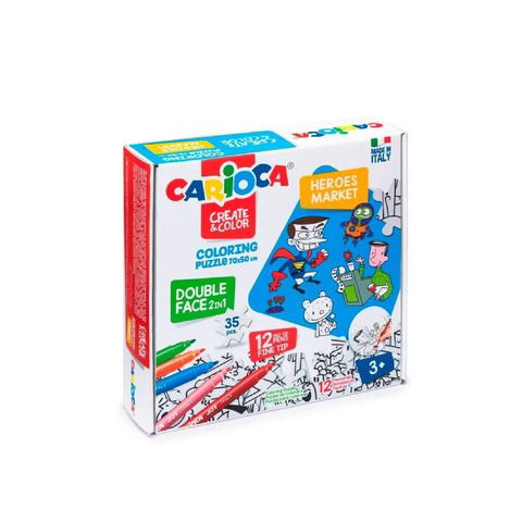 Carioca Set Puzzle +12 Marcadores 