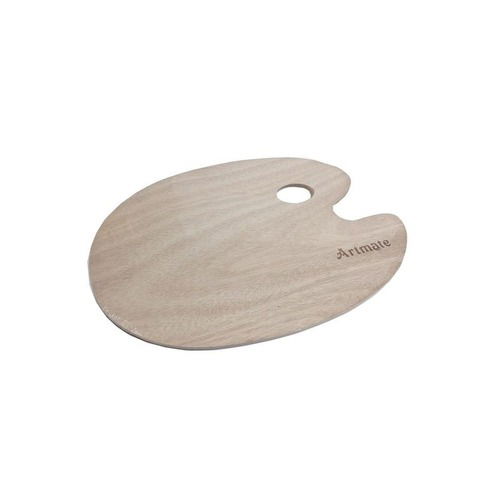 Mezclador Paleta Madera Artmate Oval. 24x30